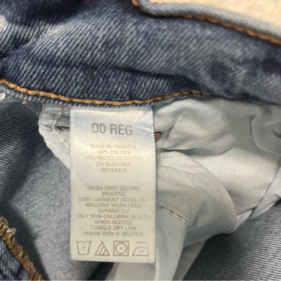 Aeropostale stretch mom jeans size 00 regular - Picture 5 of 8